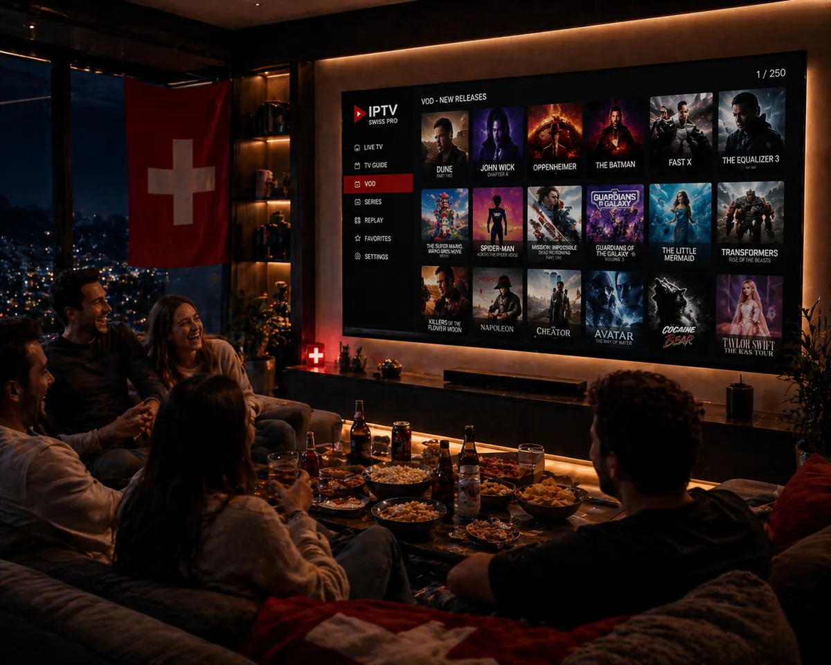 IPTV auf Apple TV einrichten – 4K Dolby Vision Streaming Schweiz